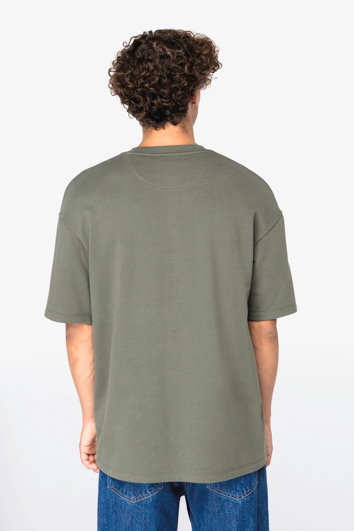 Camiseta ecorresponsable oversize French Terry unisex Native Spirit NS308