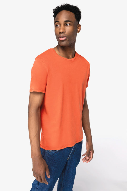 Camiseta ecorresponsable efecto lavado unisex Native Spirit NS315