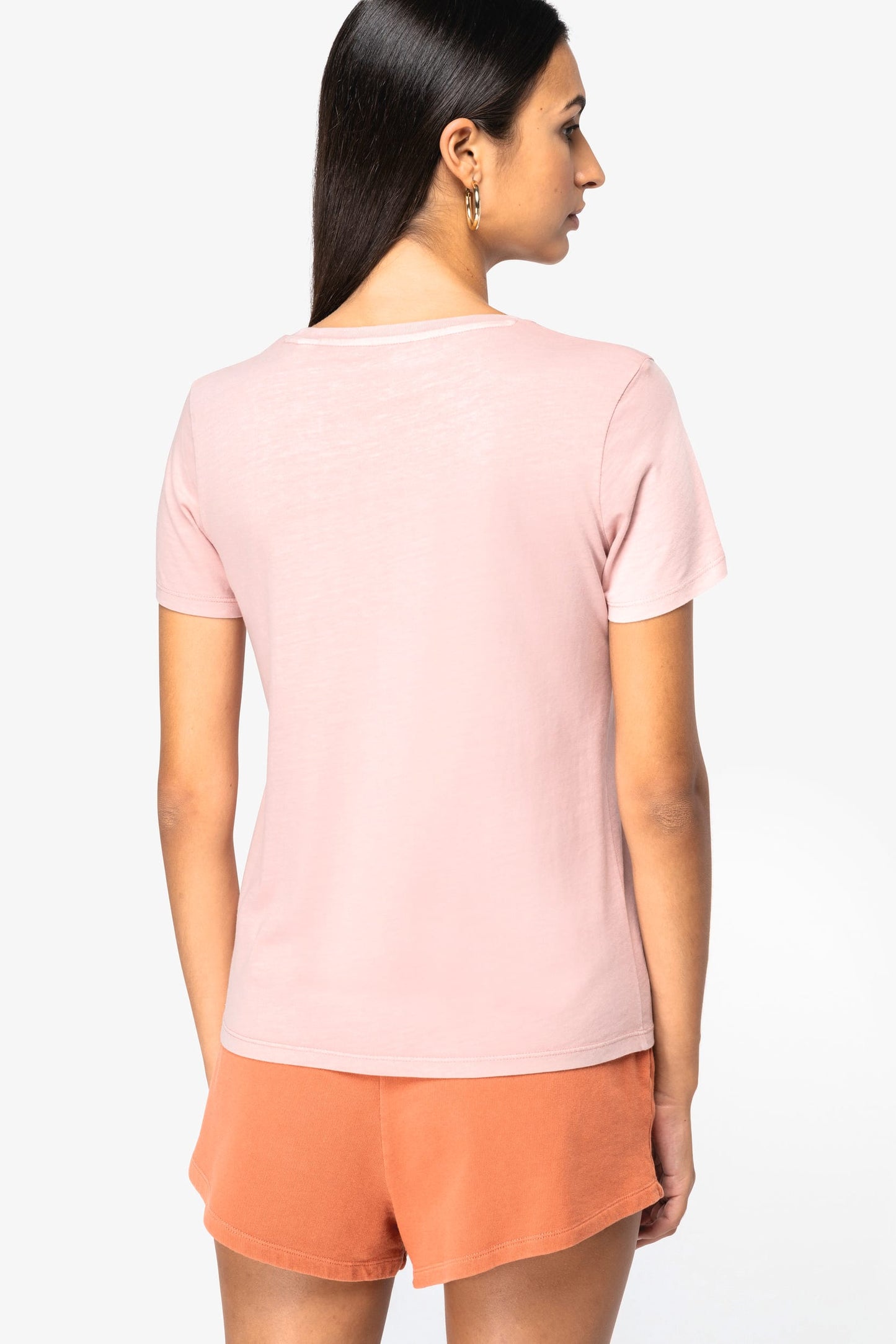 Camiseta ecorresponsable efecto lavado mujer Native Spirit NS316
