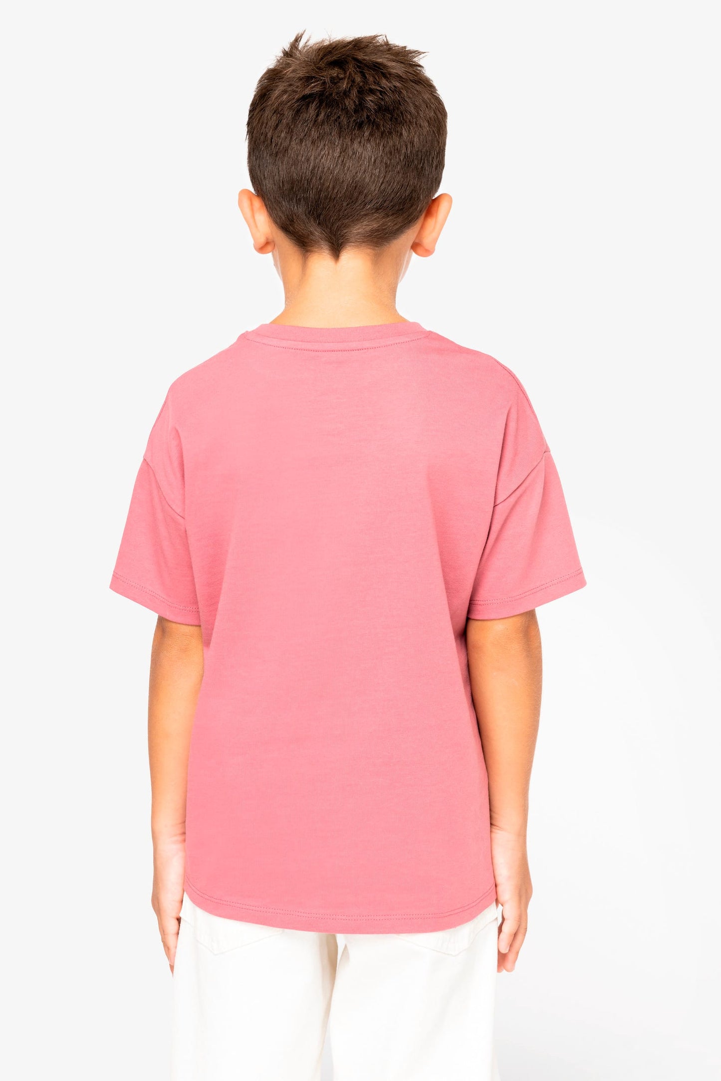 Camiseta ecorresponsable de hombros caídos infantil Native Spirit NS340