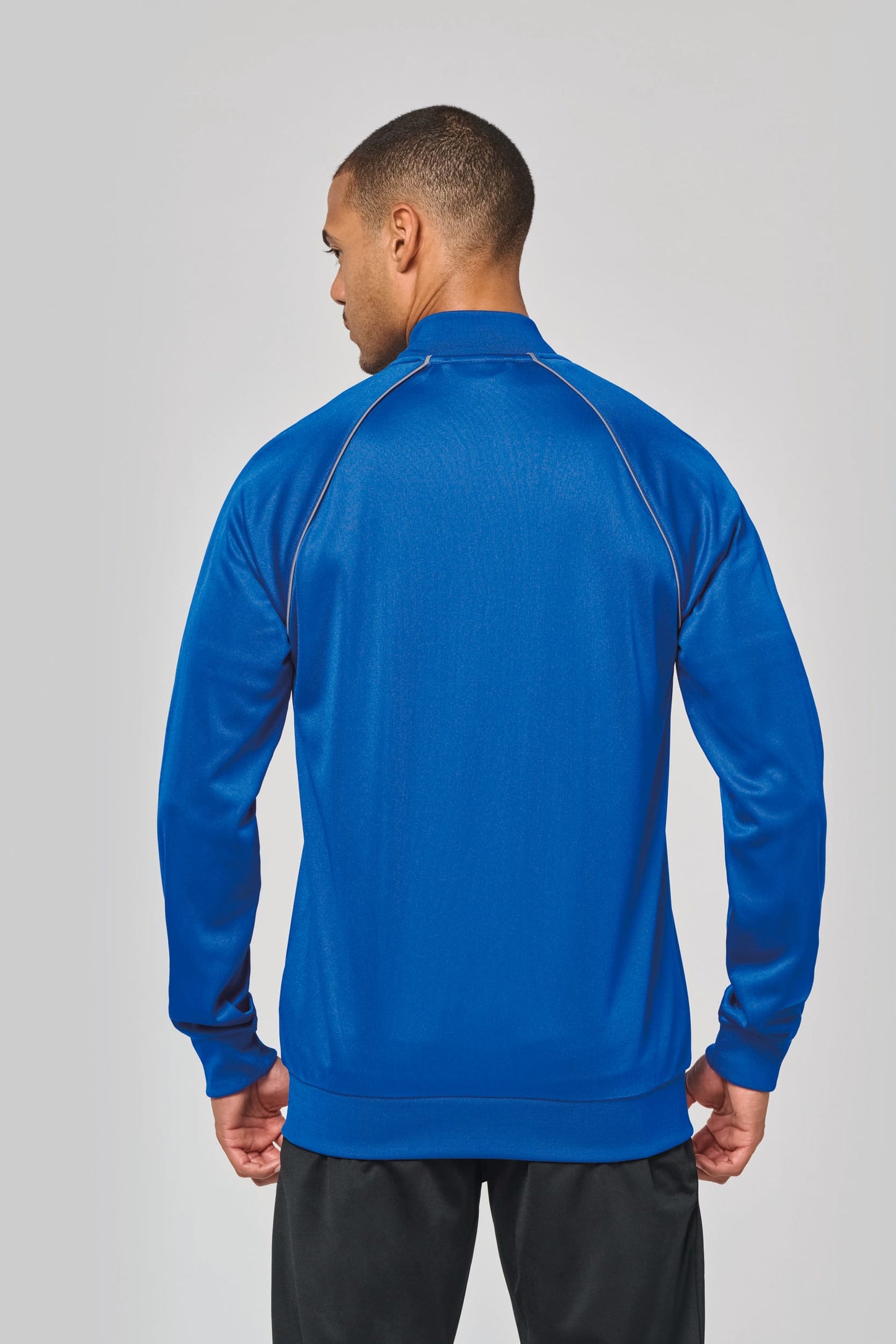 Chaqueta de deporte con cremallera y ribete - Unisex PROACT® PA384