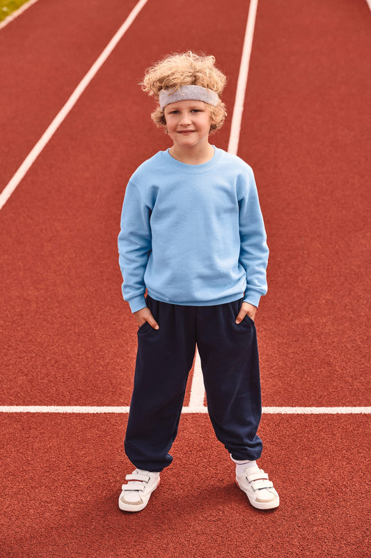 Pantalón de jogging - tobillo elástico niños Fruit of the Loom SC64051