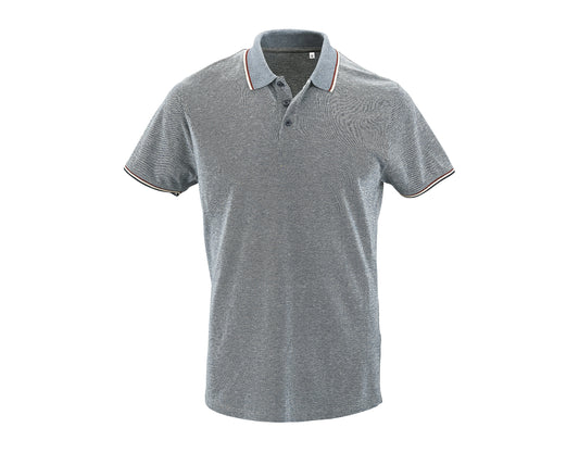 POLO JASPEADO DE HOMBRE PIQUÉ 180 SOL'S PANAME MEN 02081