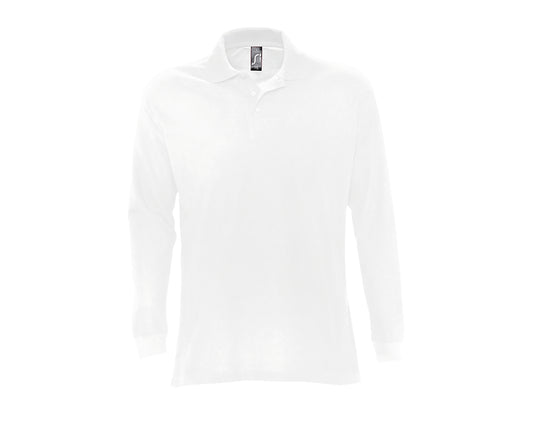 POLO PIQUÉ DE MANGA LARGA PARA HOMBRE PIQUÉ 170 SOL'S STAR 11328