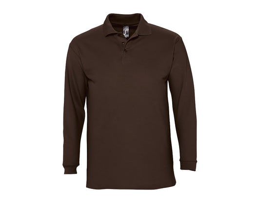 POLO MANGA LARGA PARA HOMBRE PIQUÉ 210 SOL'S WINTER II 11353