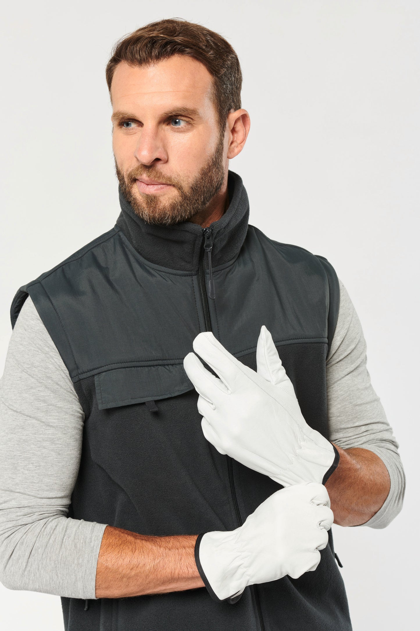 Chaqueta polar con Mangas extraibles TT.WK9105