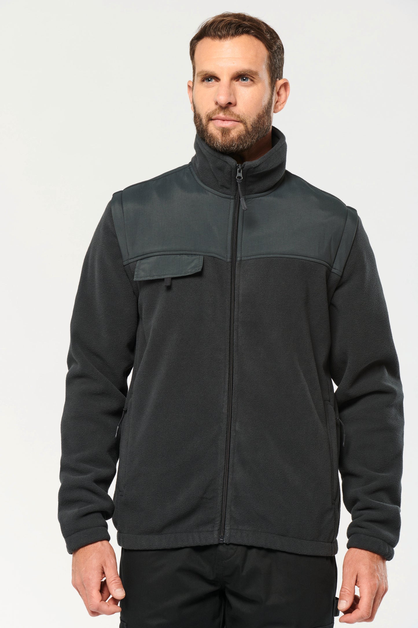 Chaqueta polar con Mangas extraibles TT.WK9105