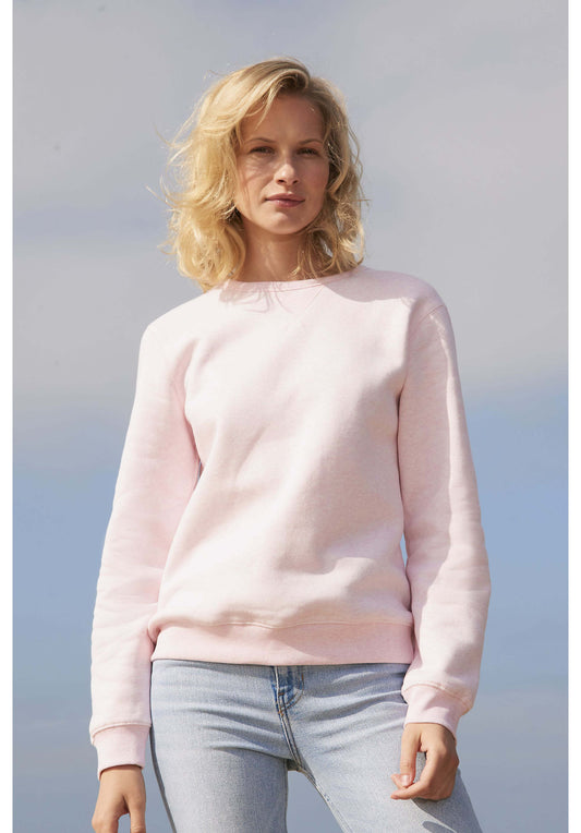 03104 Sudadera mujer con cuello redondo