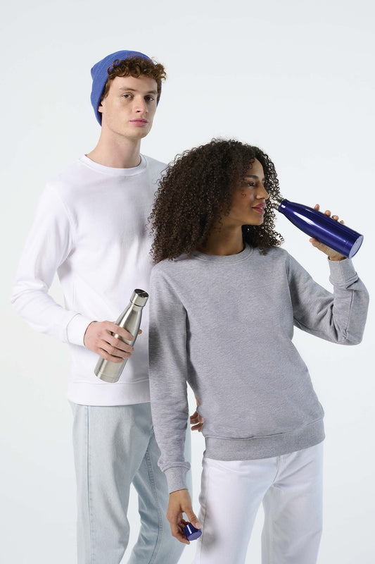 03574 Sudadera unisex cuello redondo