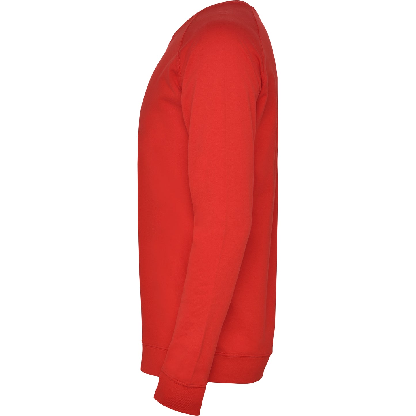 1104 Sudadera de algodón de manga entallada estilo ranglán