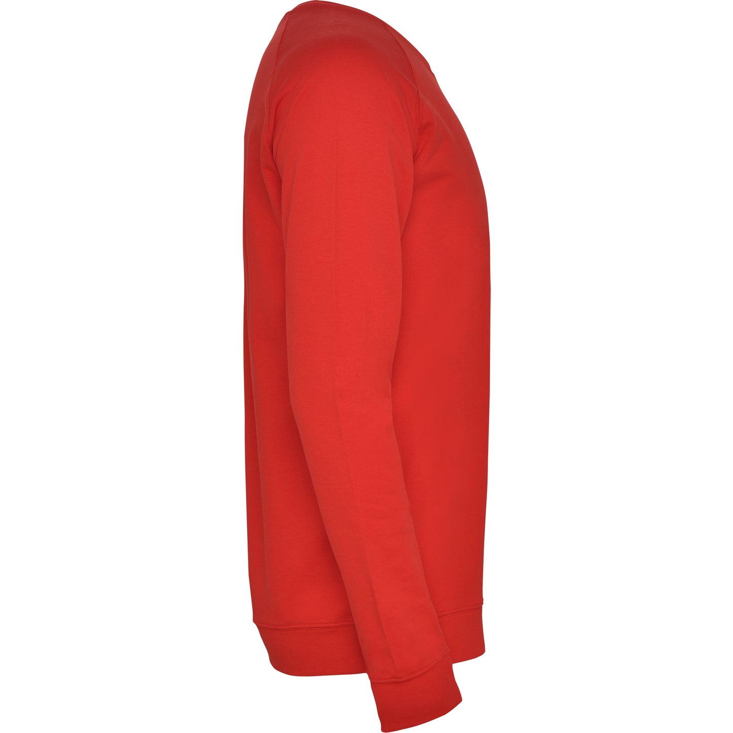 1104 Sudadera de algodón de manga entallada estilo ranglán