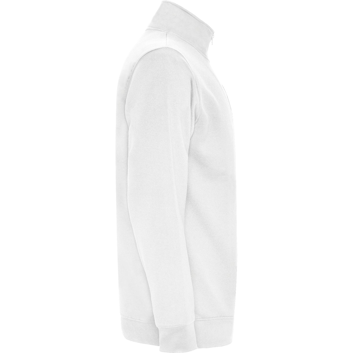 1109 Sudadera con media cremallera a tono y cuello alto