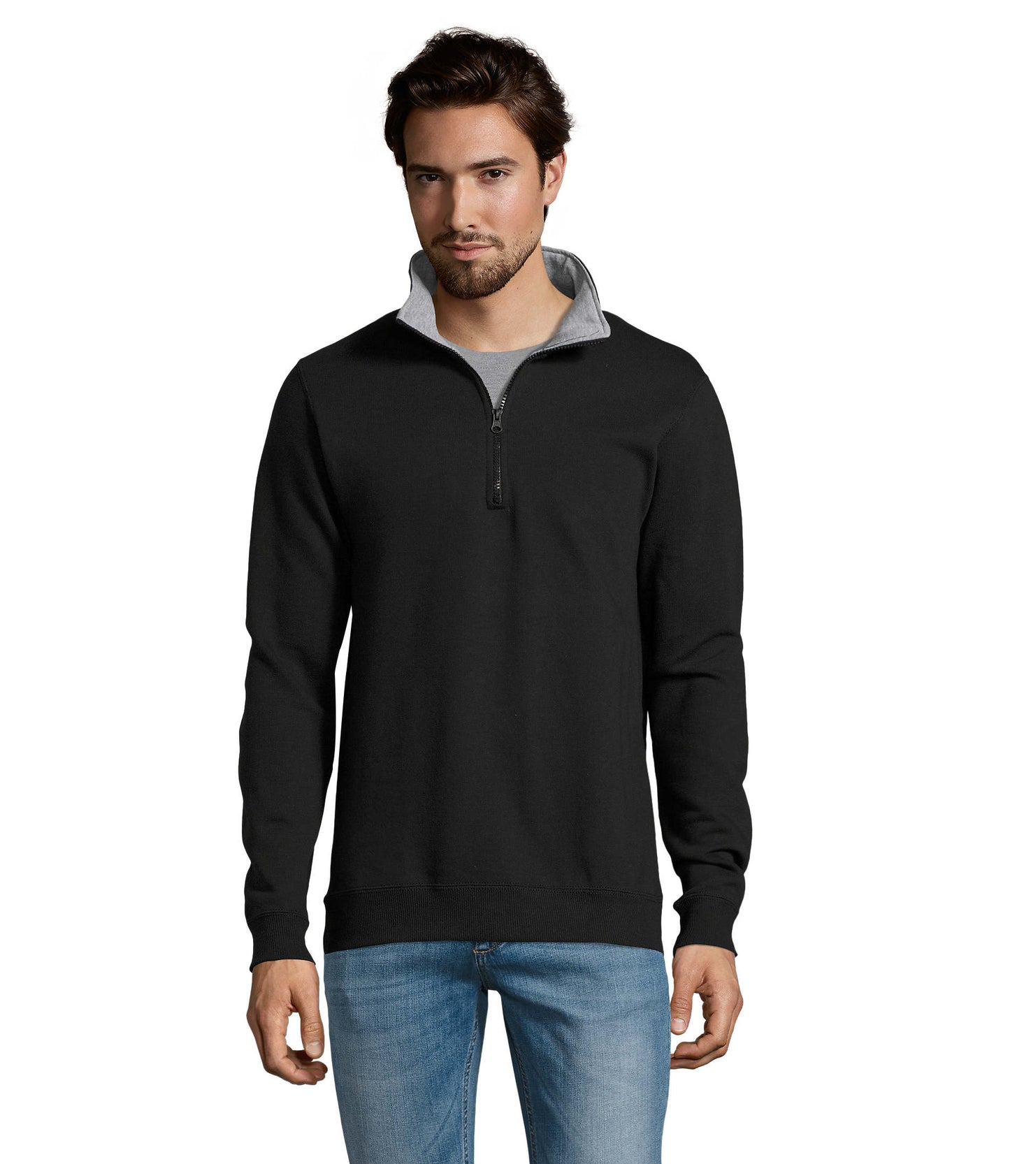 47300 Sudadera con cremallera 1/4