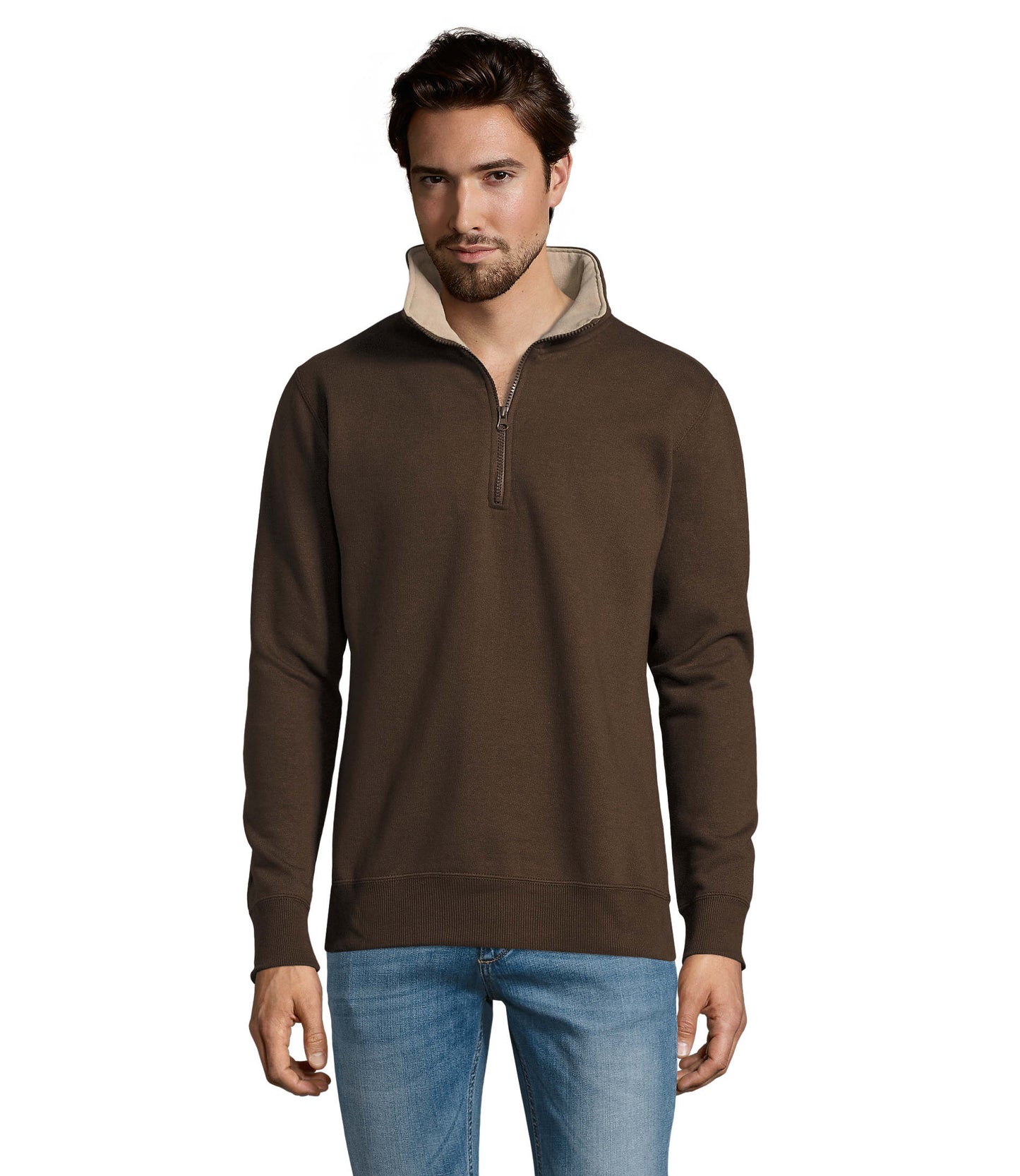 47300 Sudadera con cremallera 1/4